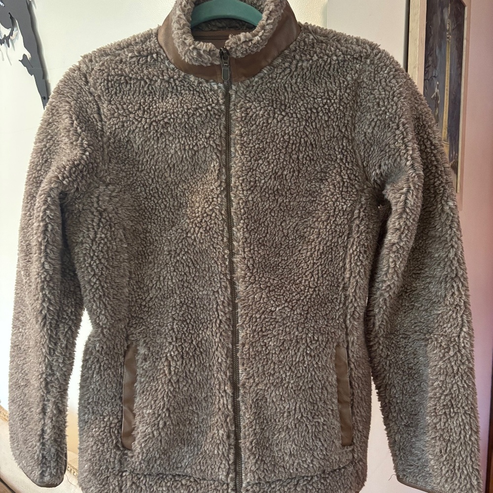 ORVIS zip front cosy fleece